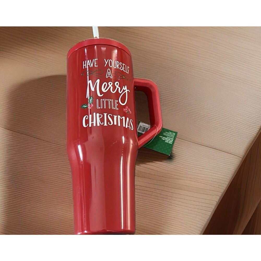“Have Yourself A Merry Little Christmas “Stainless Tumbler New